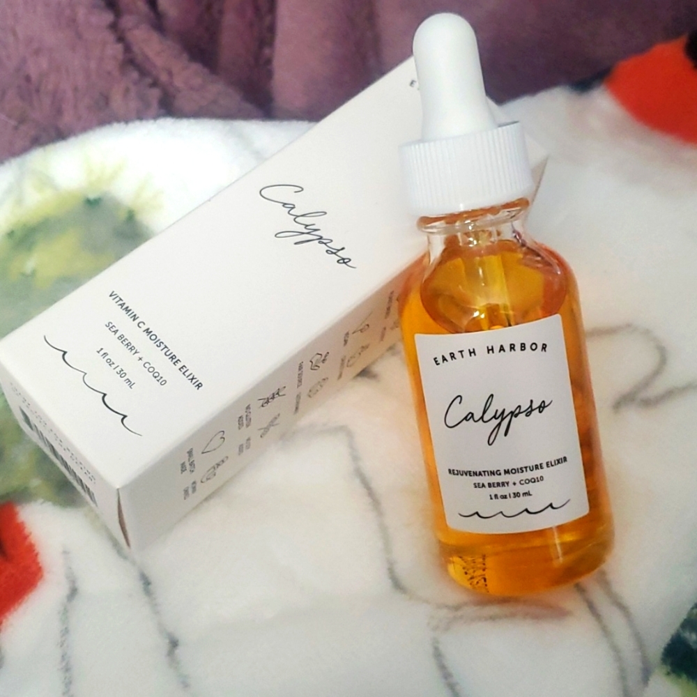 Earth Harbor CALYPSO Vitamin C Moisture Elixir. Brightening moisturizing